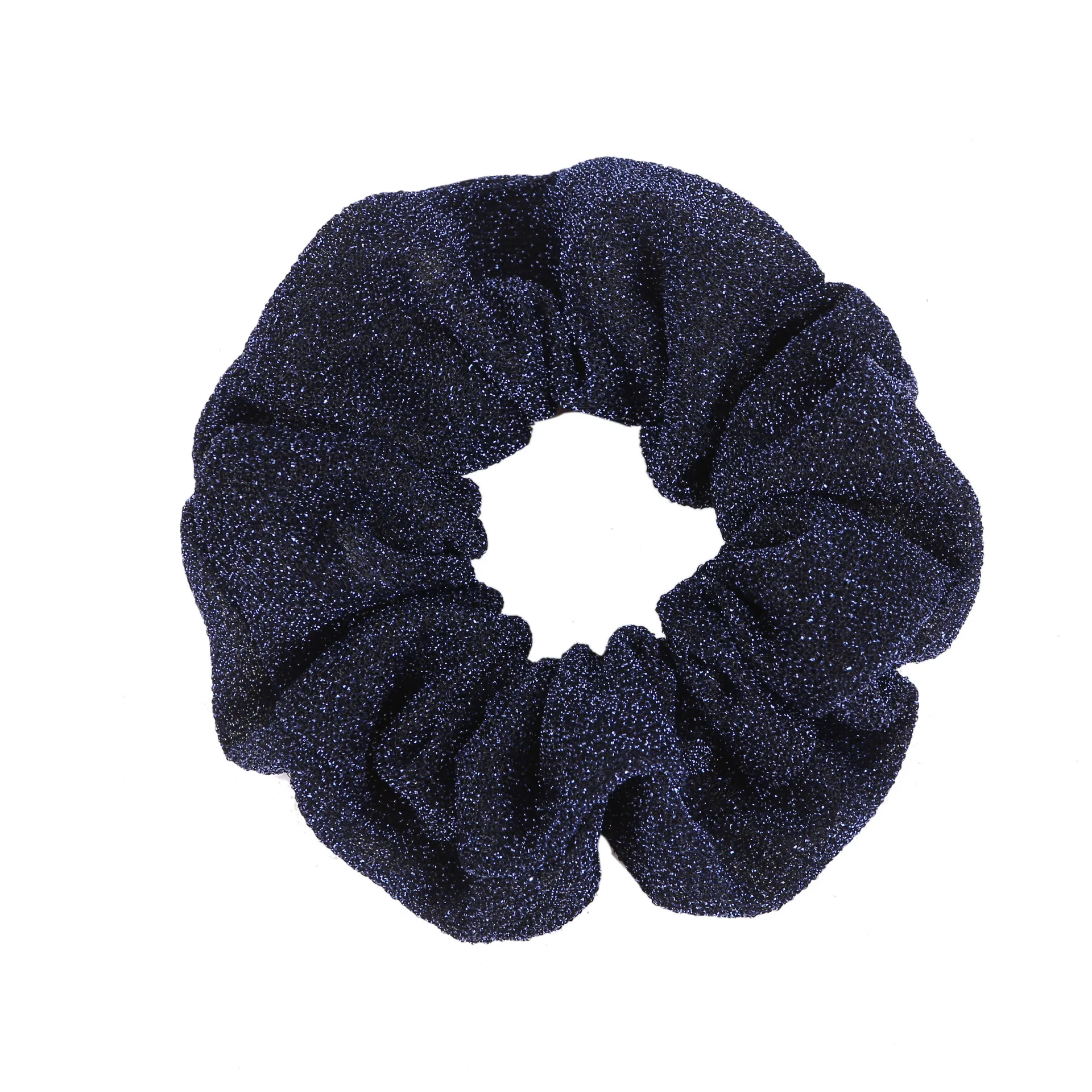 Daisy Glimmer Srunchie - Navy