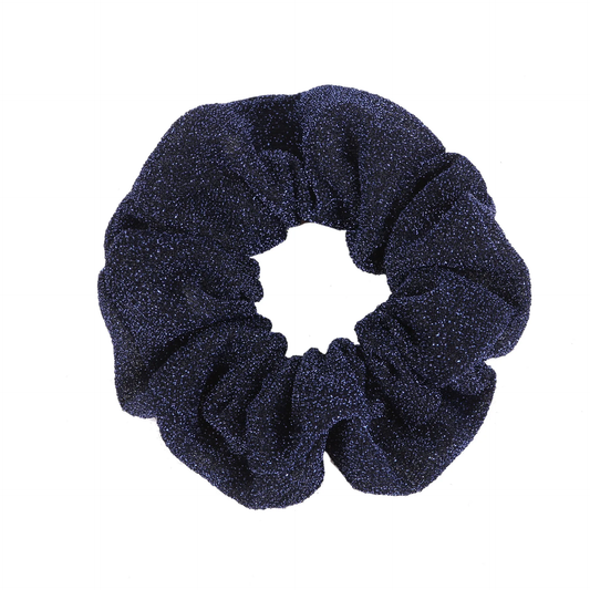 Daisy Glimmer Srunchie - Navy