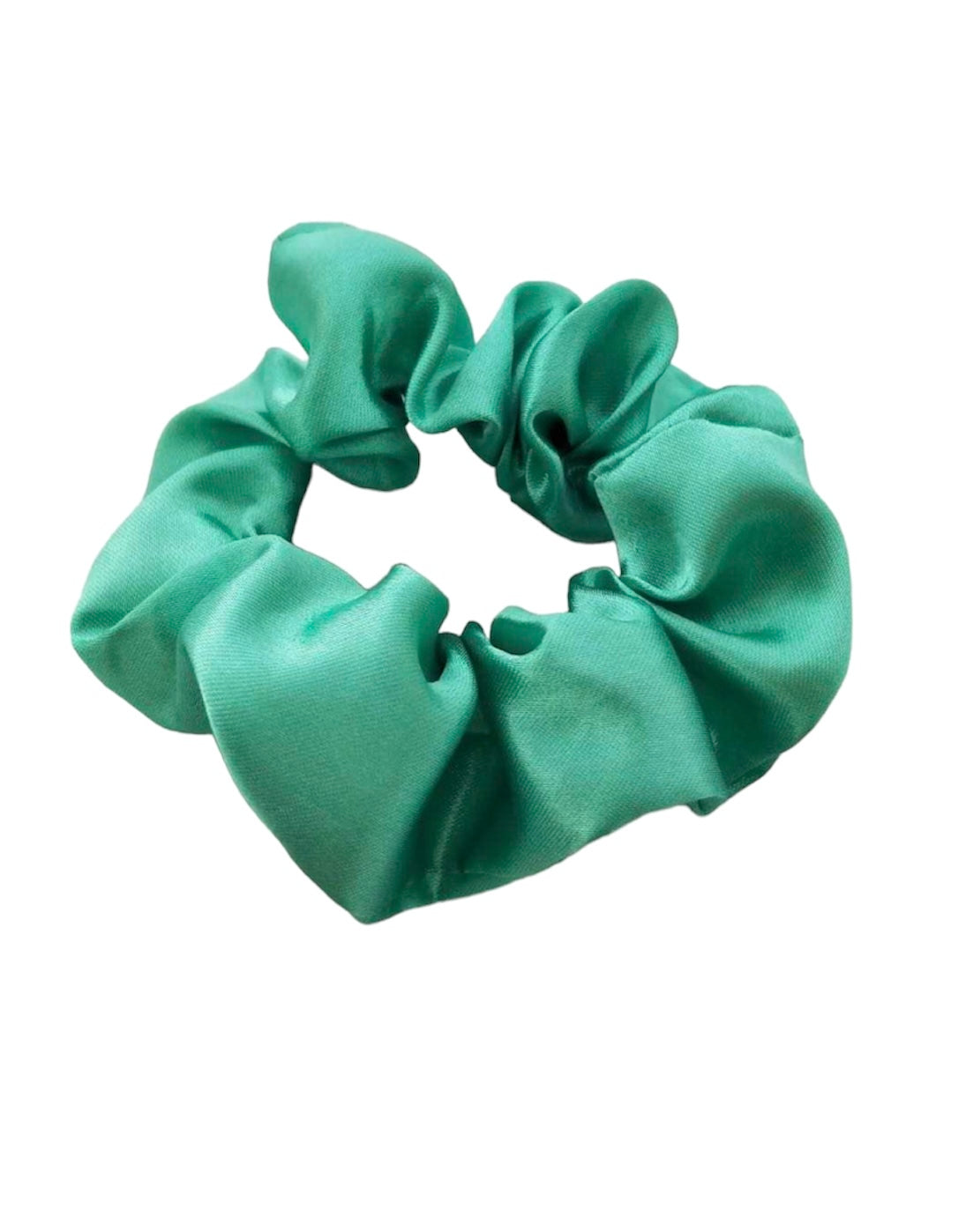 Linea Satin Scrunchie - Orange