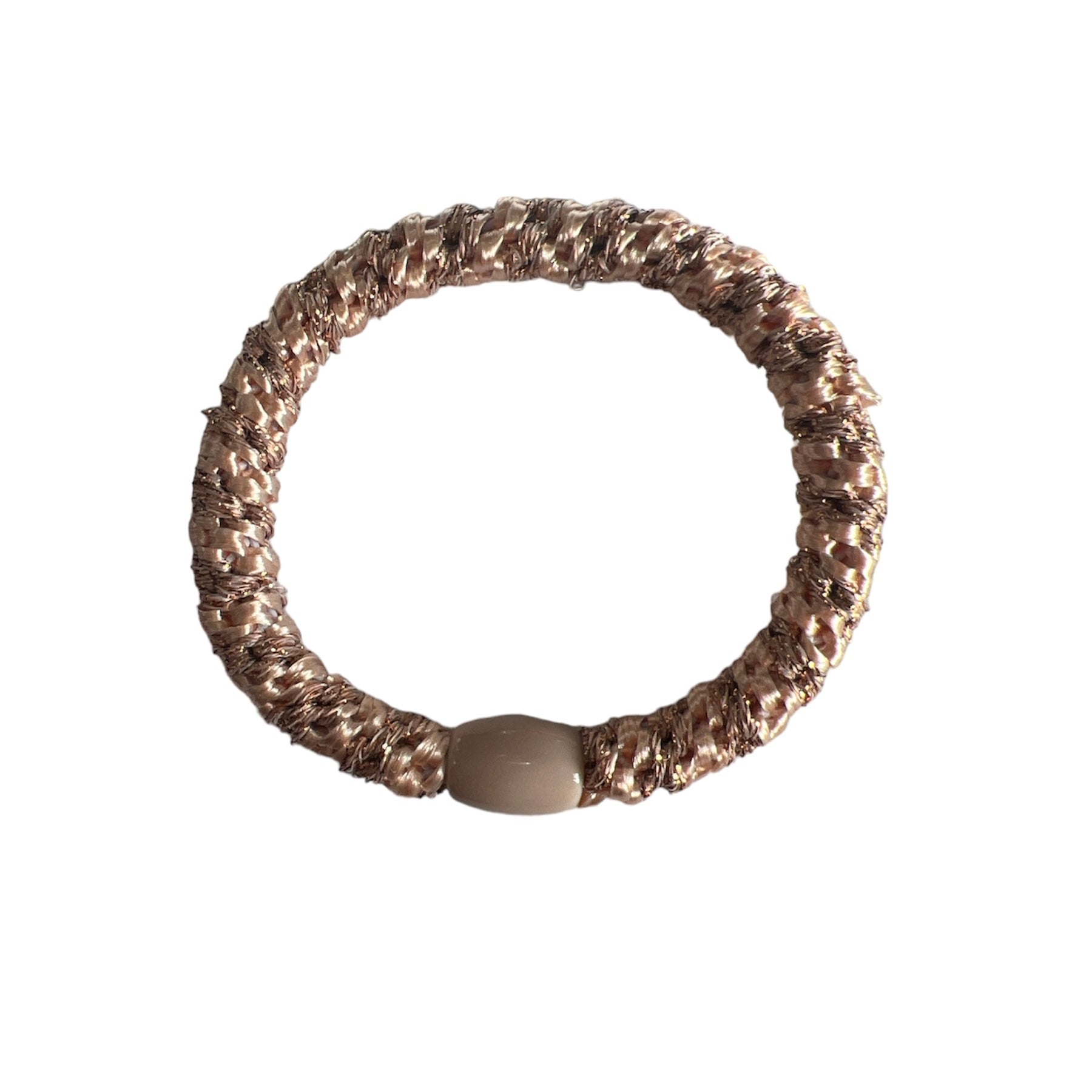 Anine Detangle Hårelastik - Glitter Beige