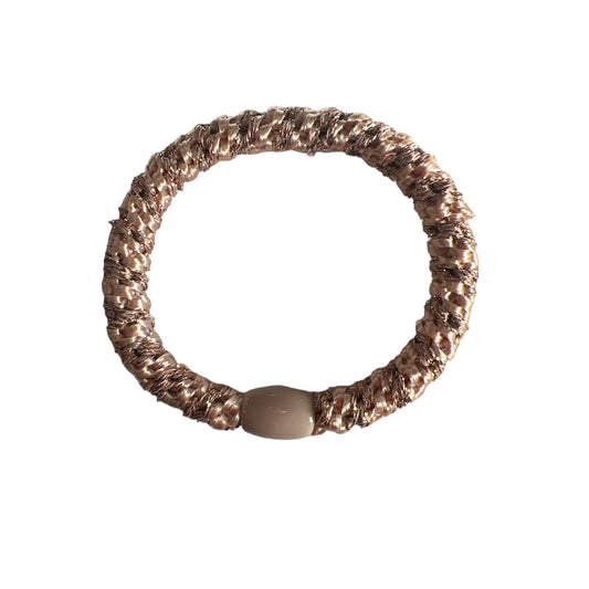 Anine Detangle Hårelastik - Glitter Beige
