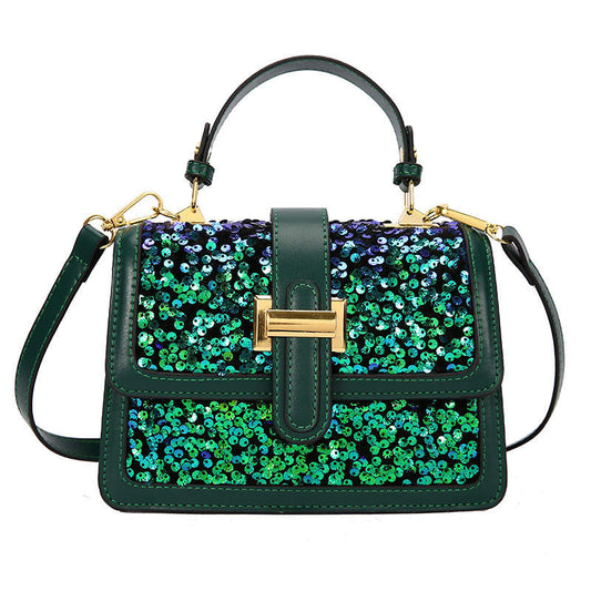 Jasmin Palliet Taske - Forrest Green